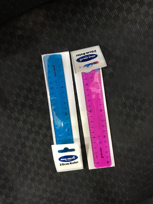 MASHMALLOW régle kr972521 20cm  مسطرة مطاطية فليكسيبل