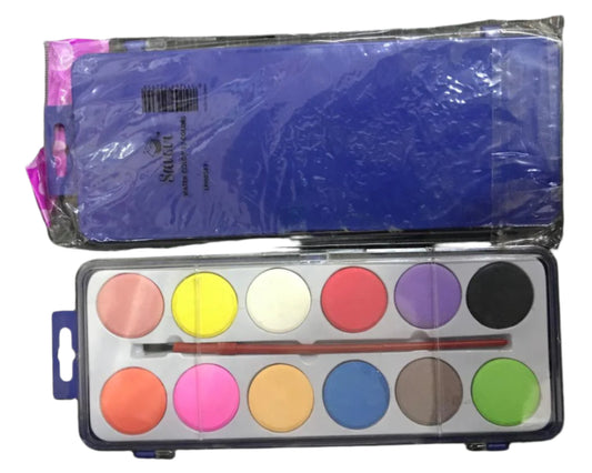 SAVOIR WATER COLOR 12 COLORS SPM0583 (sibagha) صباغة المائية