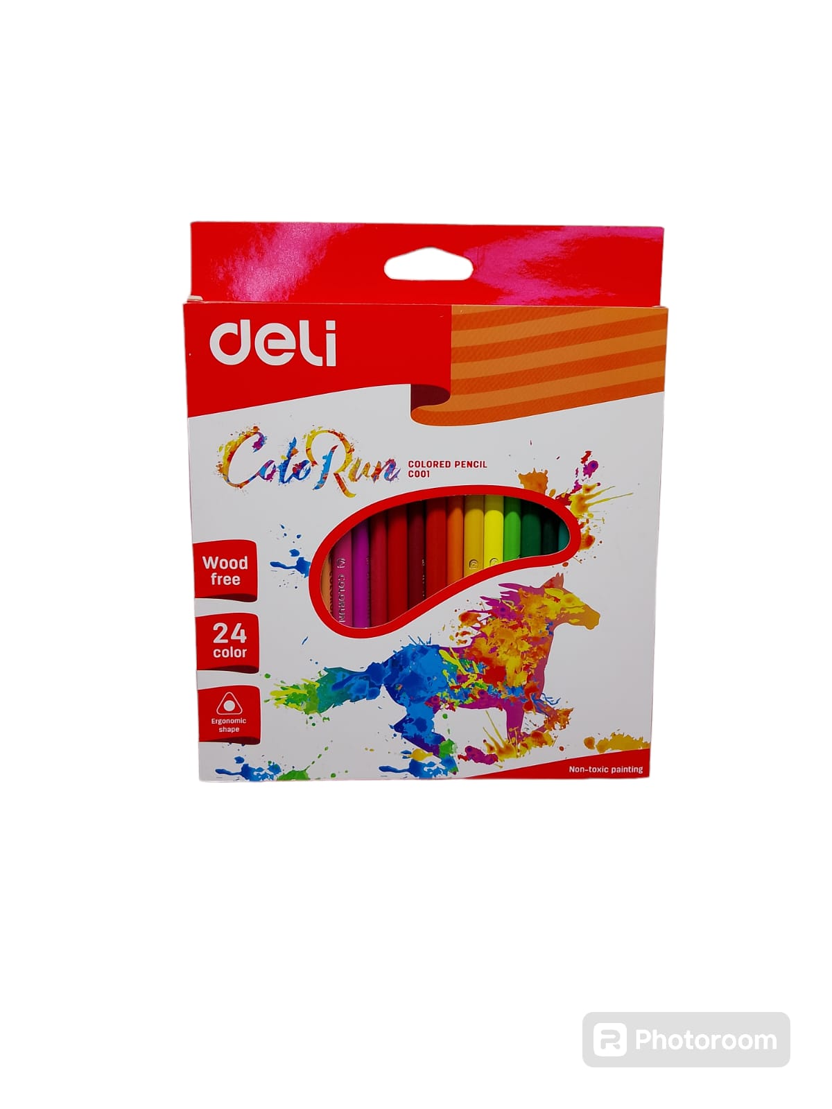 DELI 24 COLORS C00120 1pcs كولور