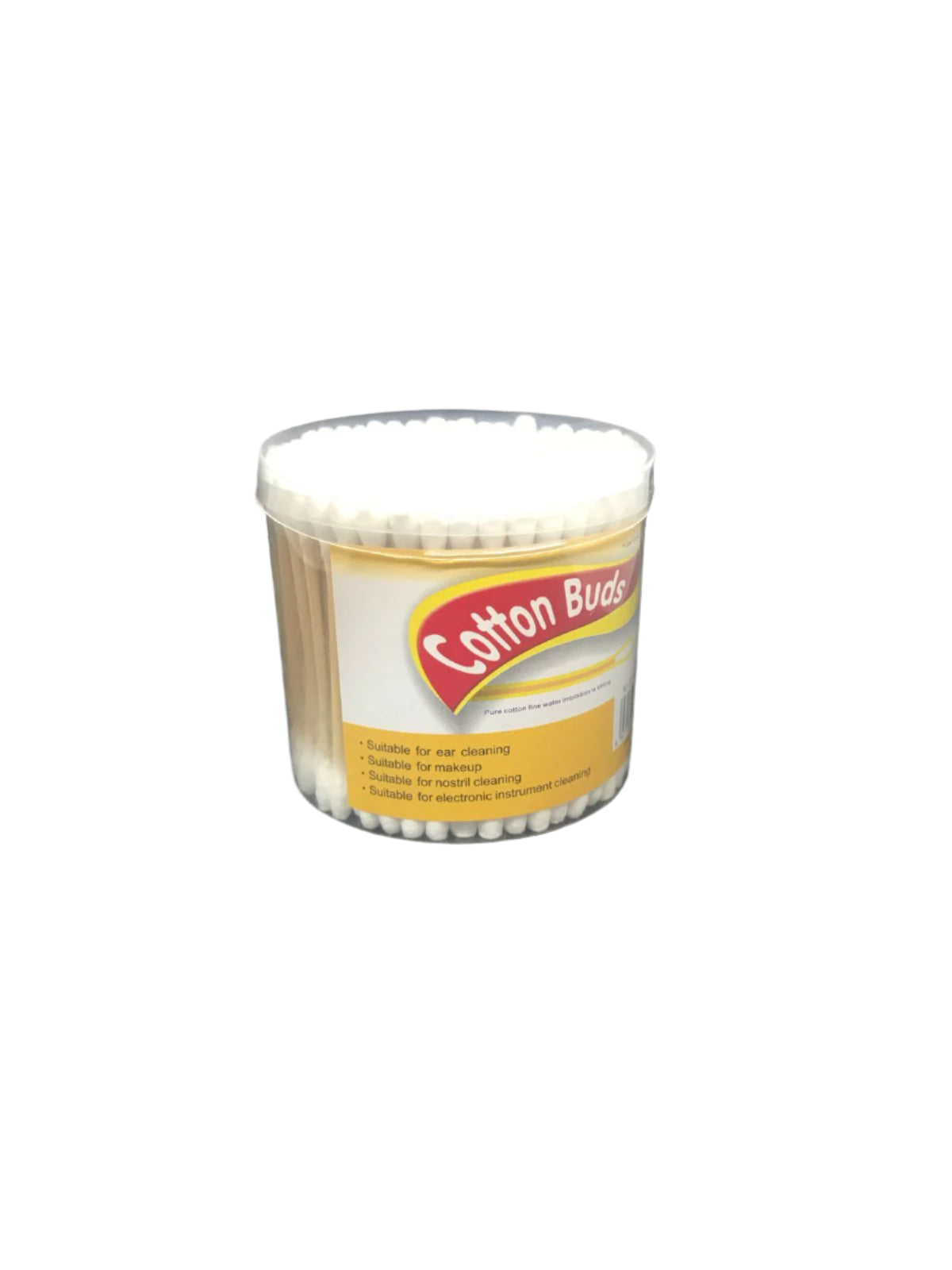 coton-tige (kten) 6pcs  قطن ودنين طاسة كبير