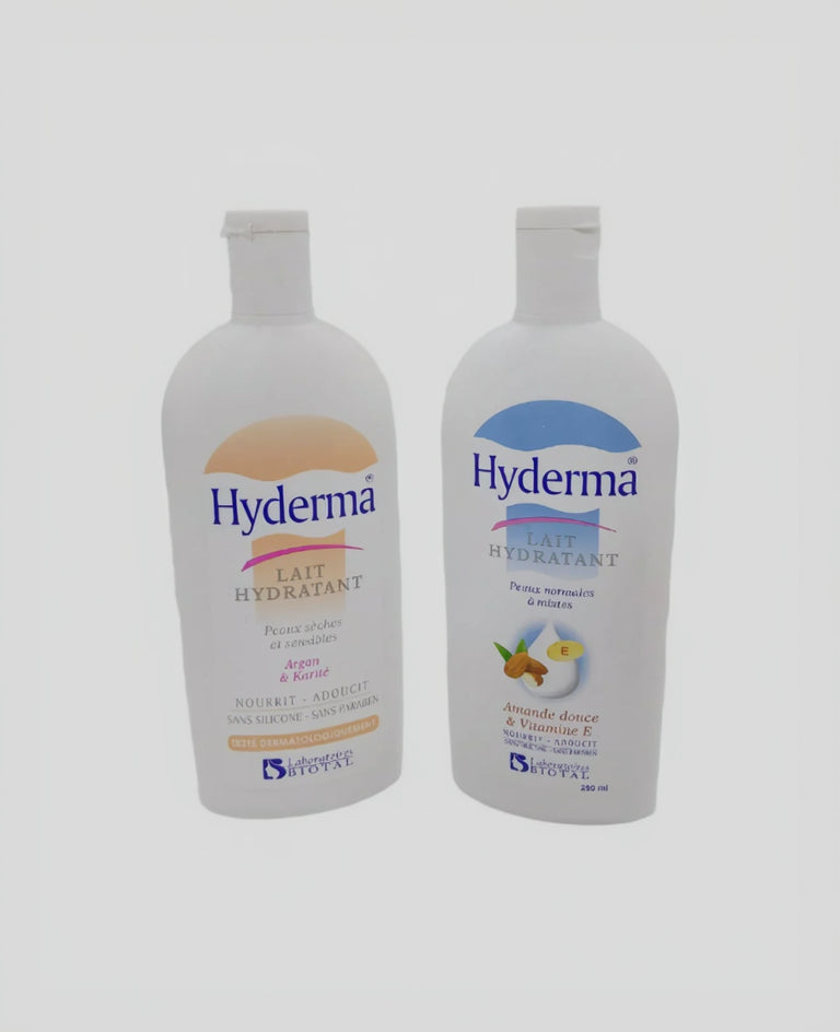 hyderma lait hydratant 250ml حليب كريم للجسم و الوجه