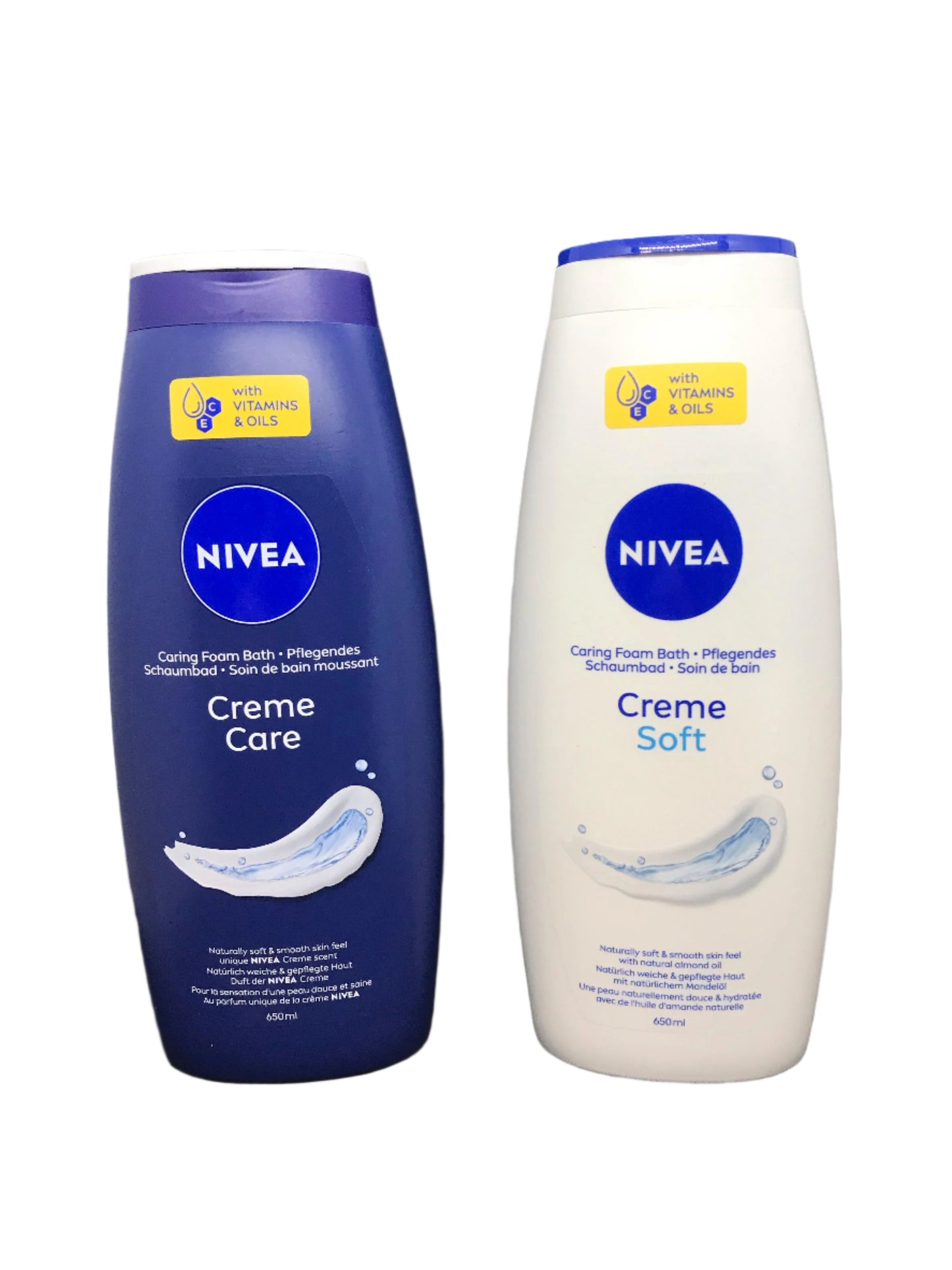 Nivea gel douche 650ml نيفيا جيل دوش