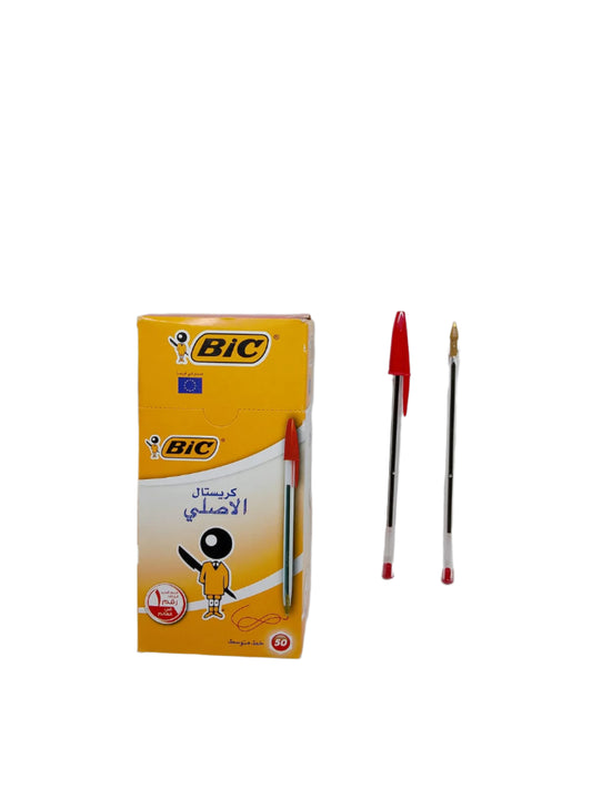 bic stylo Crystal boite de 50 ستيلو