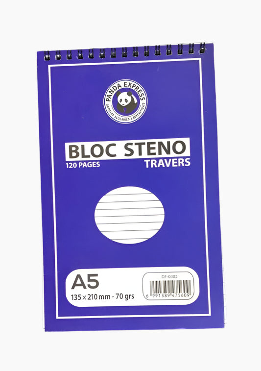 PANDA EXPRESS BLOC STENO A5 120PAGES بلوك ستينو