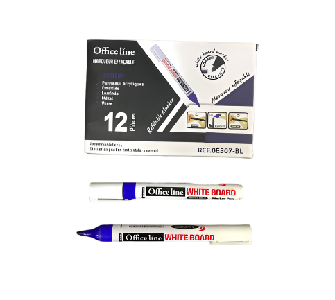 OFFICE LINE MARQUEUR EFFACABLE RECHARGEABLE 507 ماركور اللوحة