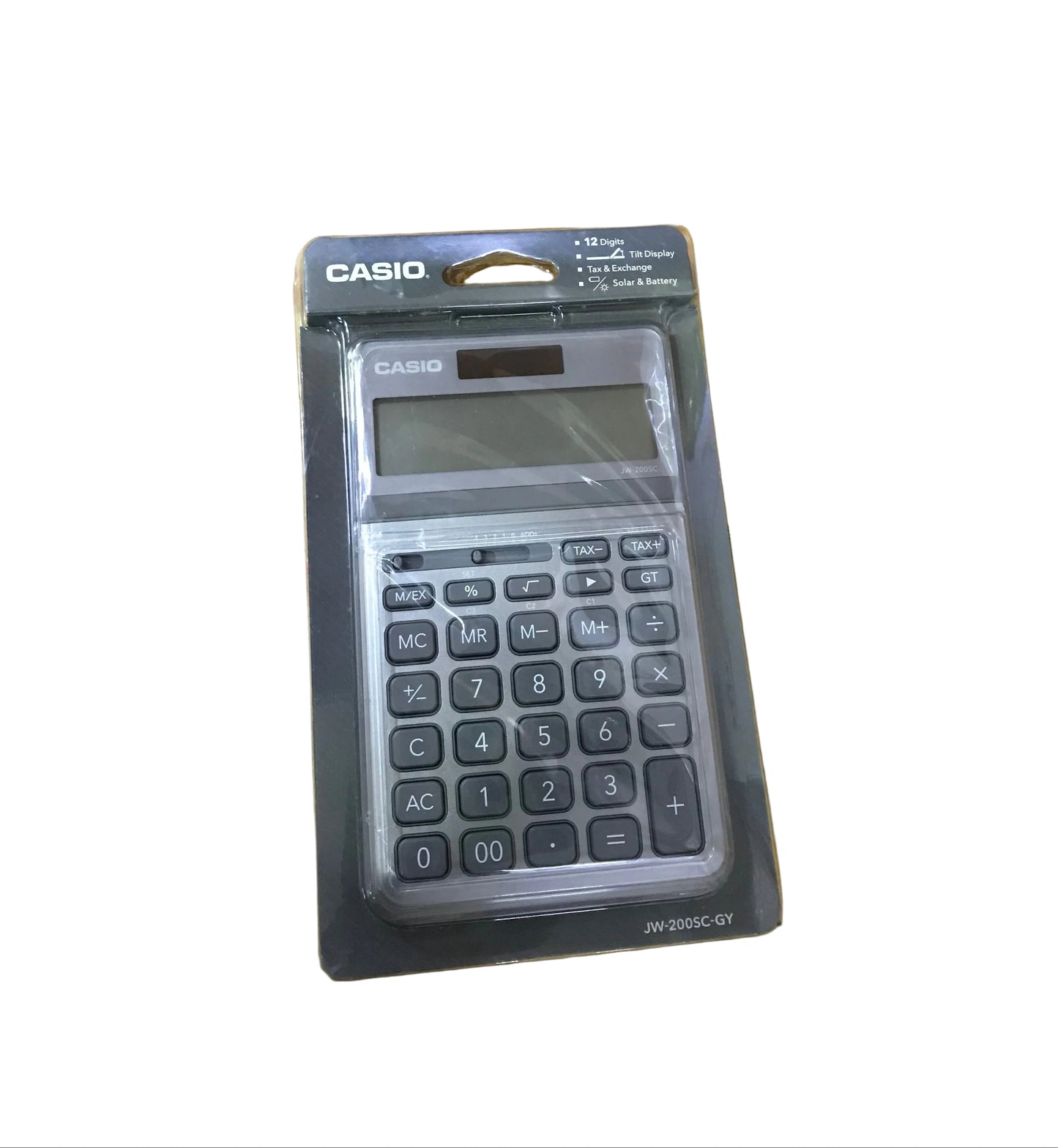 DELI calculatrice casio JW-200SC-GY آلة حاسبة