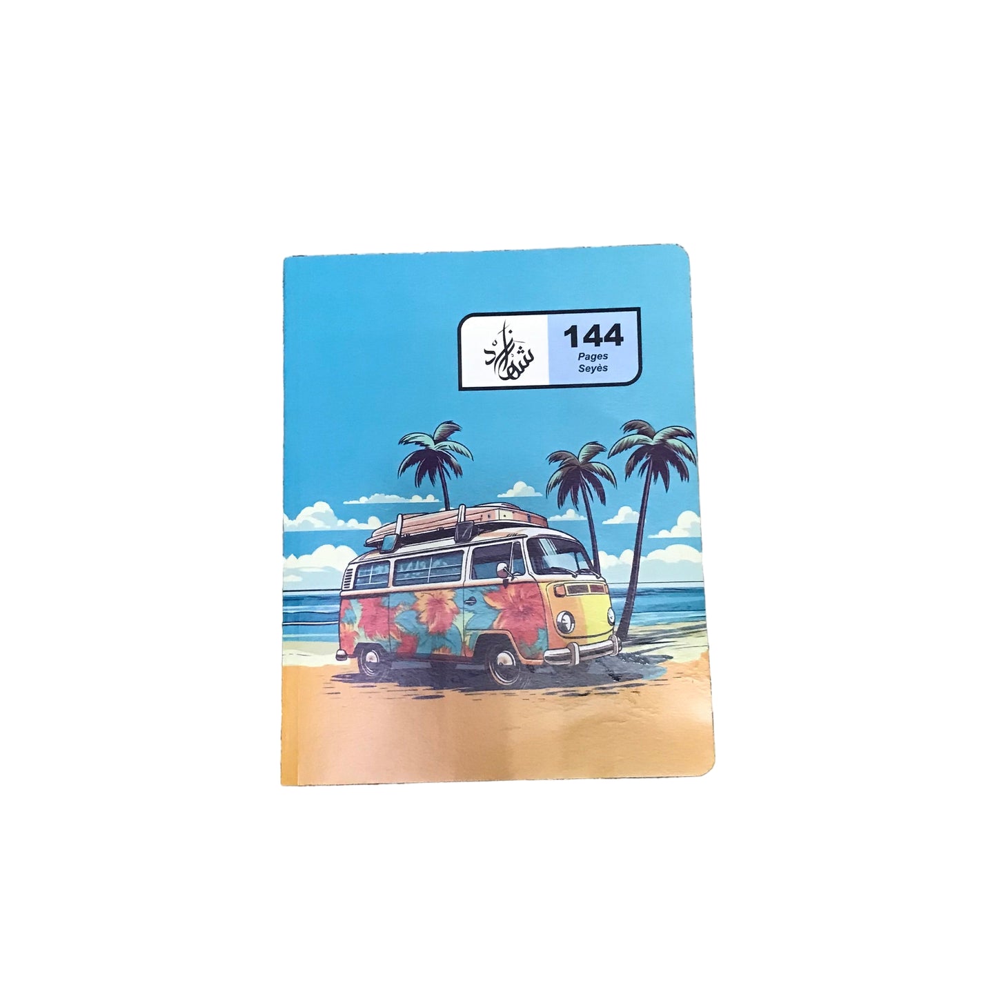 CHAHRAZAD CAHIER BROCHÉ PETIT FORMAT 17*22cm de 144pages دفتر شهرزاد