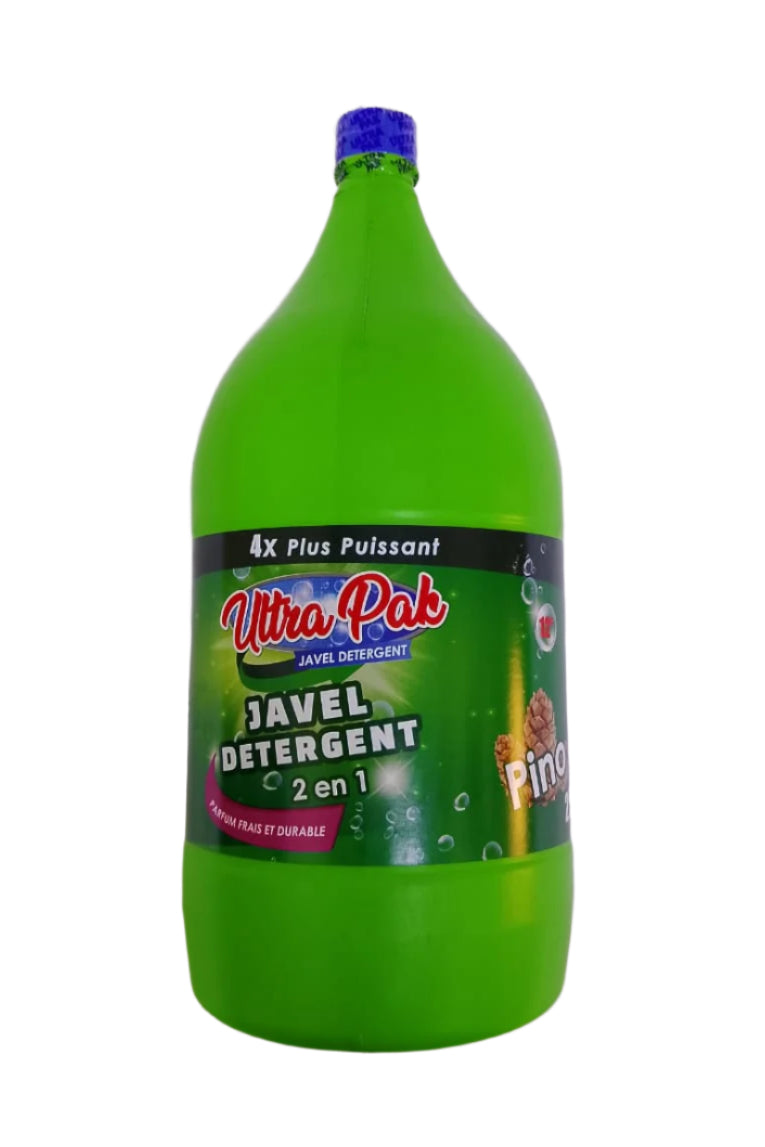 ULTRA PAK JAVEL DETERGENT 2EN1 2.5 LITRE ماء جافيل و منظف
