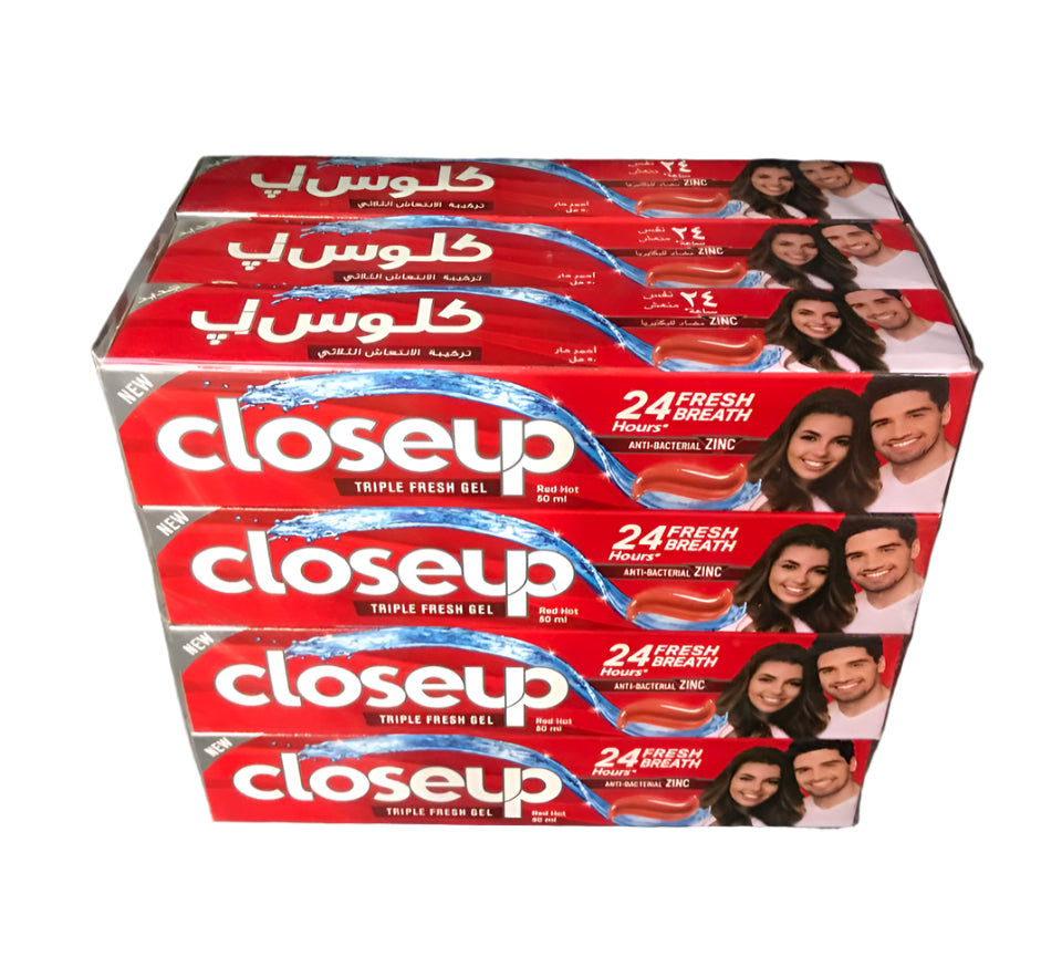 CLOSE UP dentifrice 50ml 12pcs كلوز اب معجون الاسنان
