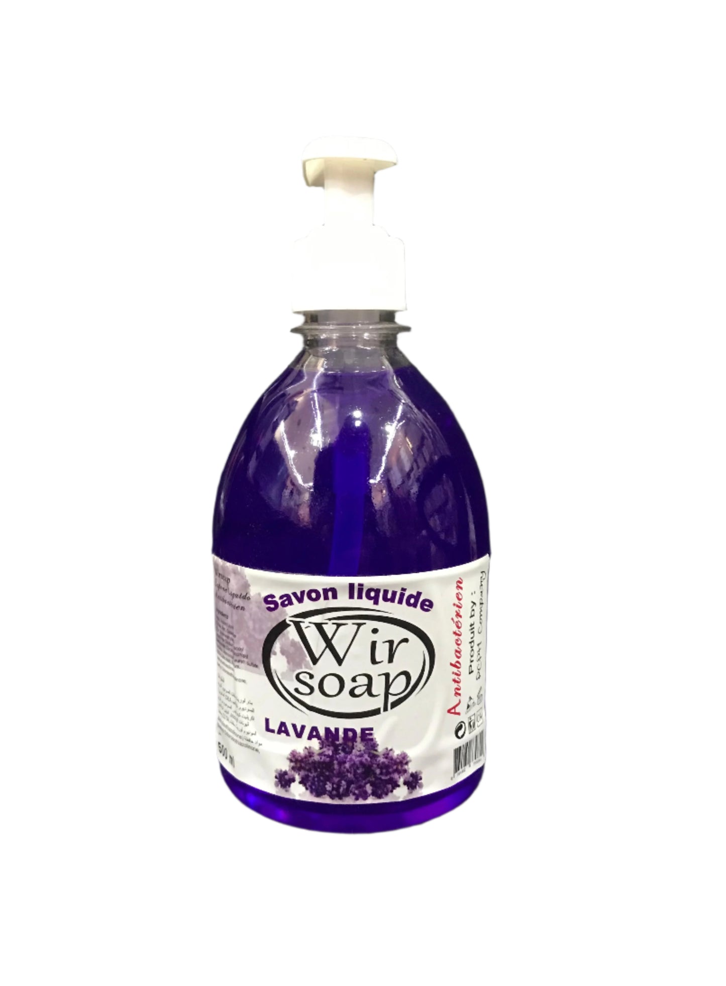 WIR SOAP SAVON LIQUIDE antibactérien 500ml صابون ليكيد اليدين