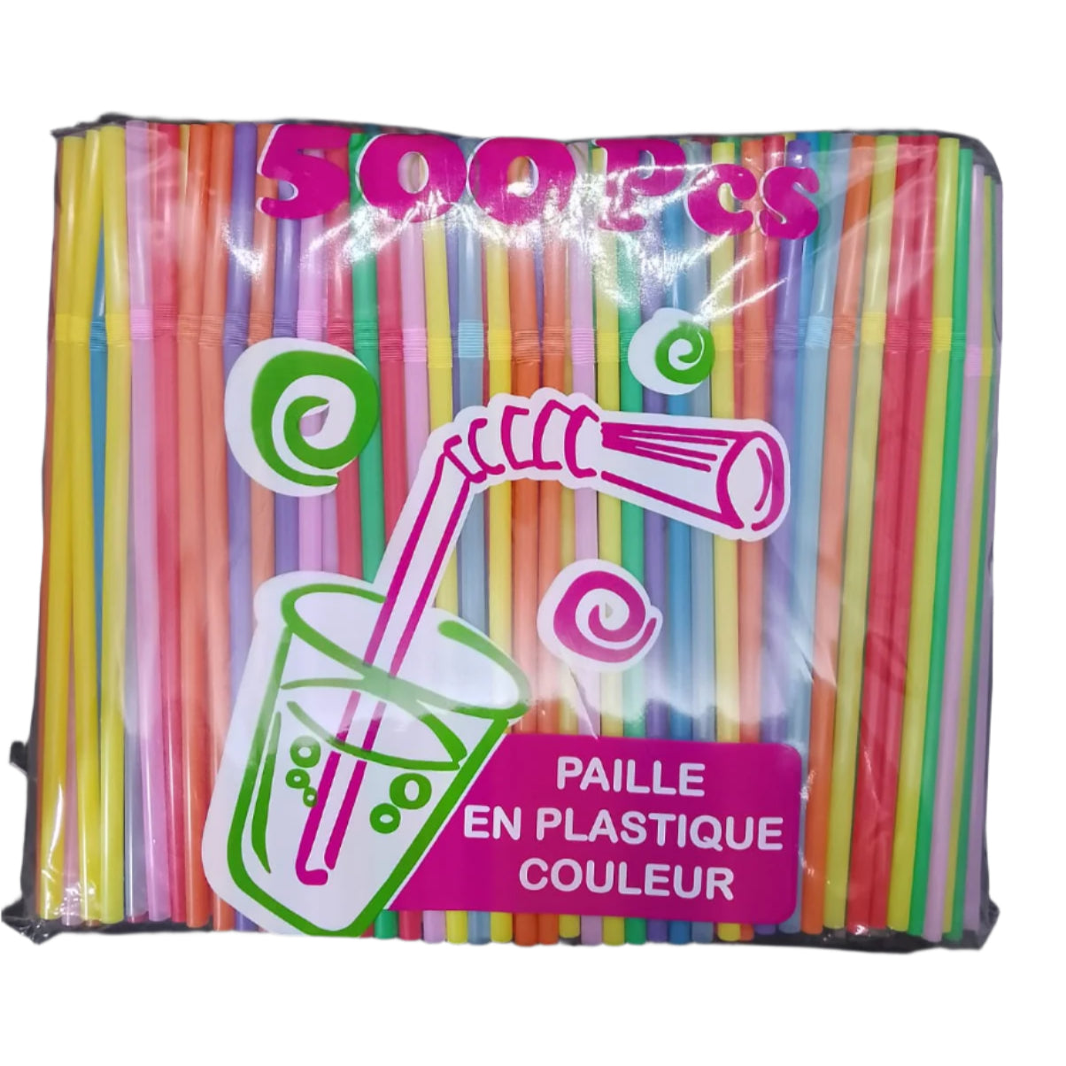 LES PAILLES 500pcs لباي لوان