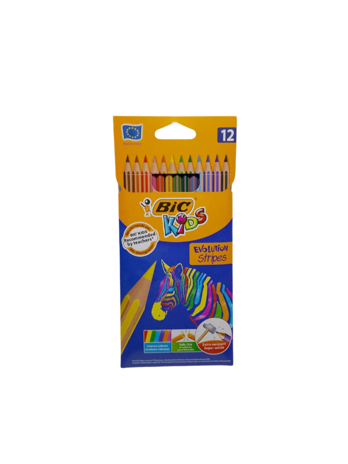 BIC KIDS 12 COLORS 1pcs كولور