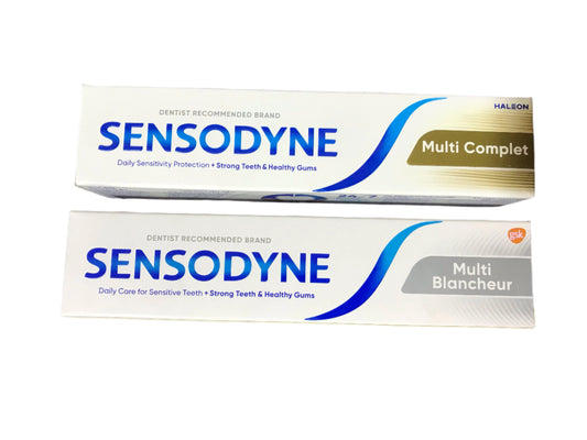 Sensodyne dentifrice 100ml سانسوداين معجون الاسنان (دونتفريس)