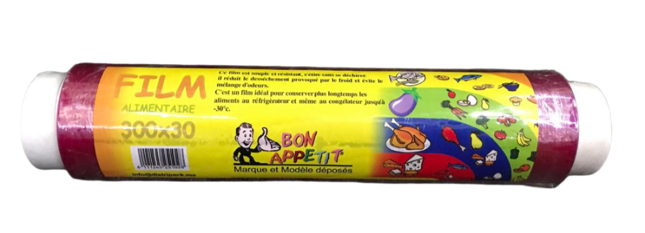 BON APPETIT FILM ALIMENTAIRE 300*30 سلفان
