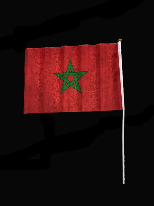 Drapeau maroc grand راية المغرب كبيرة