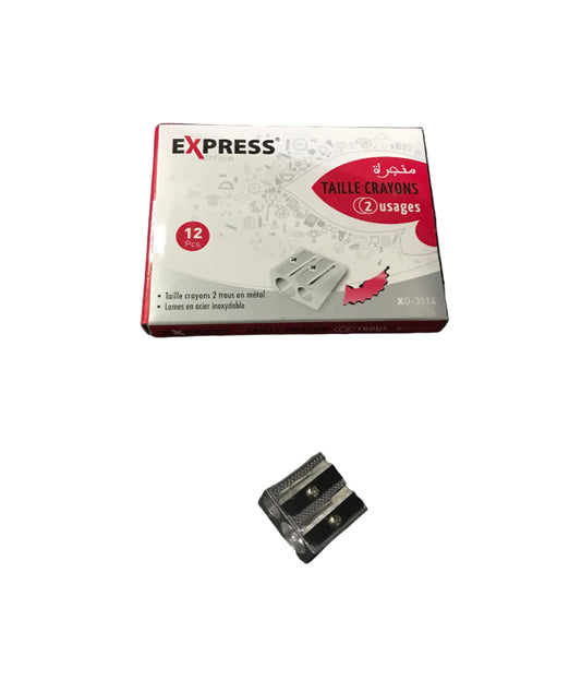 EXPRESS taille crayon XO-3114 12pcs منجرة حديد