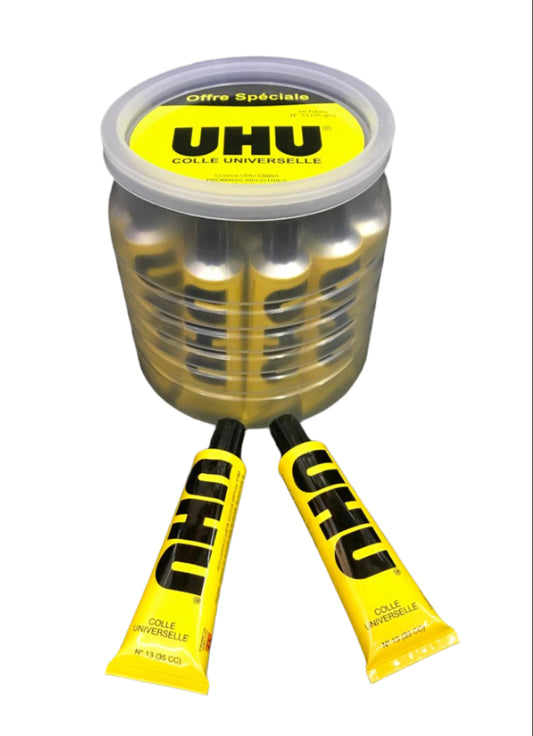 UHU COLLE TUBE N13 35g 18pcs كولة بوماض