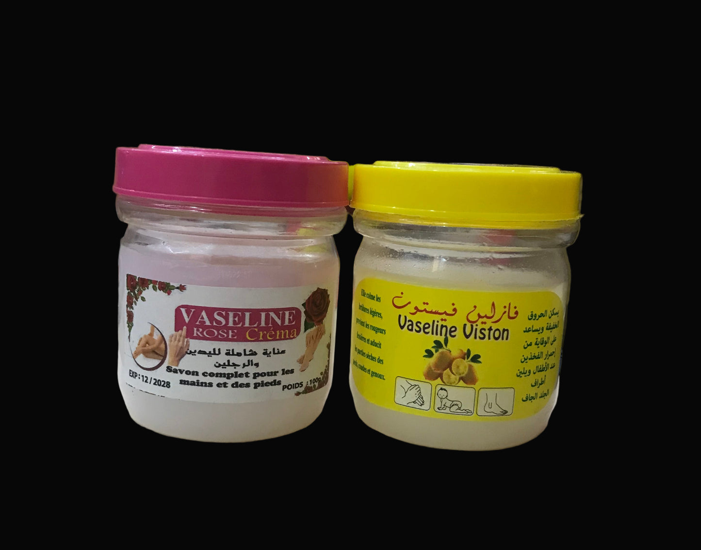 Vaseline viston et rose 100g فارزلين