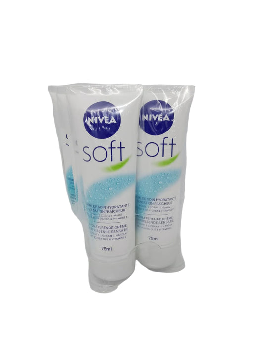 Nivea soft tube crème 75ml نيفيا صوفت توب