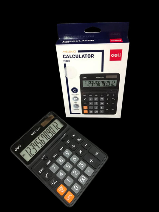 DELI CALCULATRICE M333 الة حاسبة