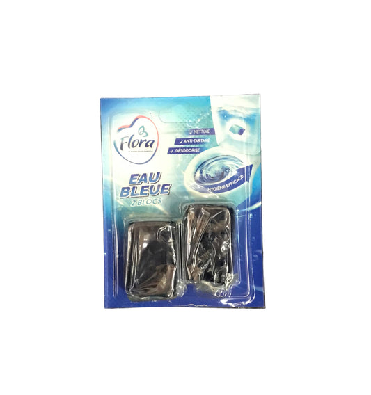 Flora désodorisant et désinfectant WC 2 blocs 2*50g معطر و معقم