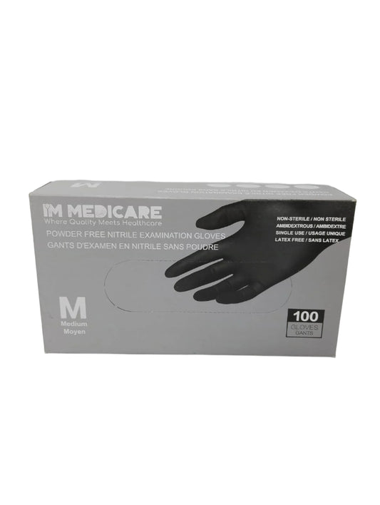 medicare legant latex noire M قفاز لطكس طبي اسود (Copy)