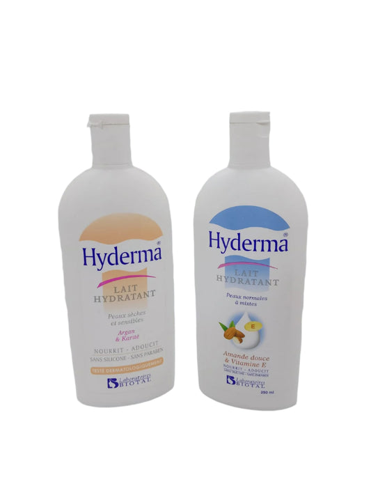 hyderma lait hydratant 250ml حليب كريم للجسم و الوجه