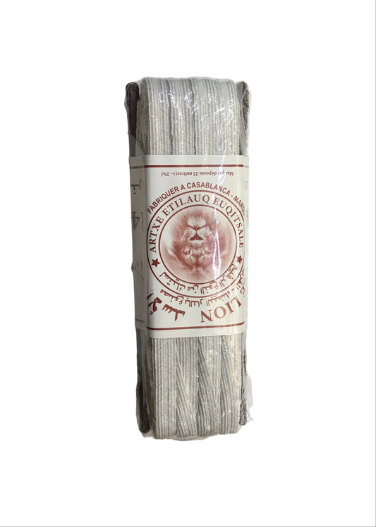 LE LION tresse élastique 25 mètres N 14  lastik لاستيك السبع