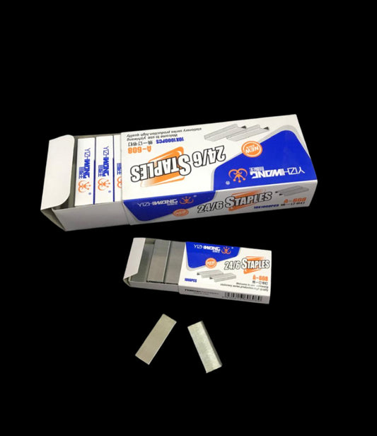 STAPLES A-608 24/6 10pcs سلك كرافوز