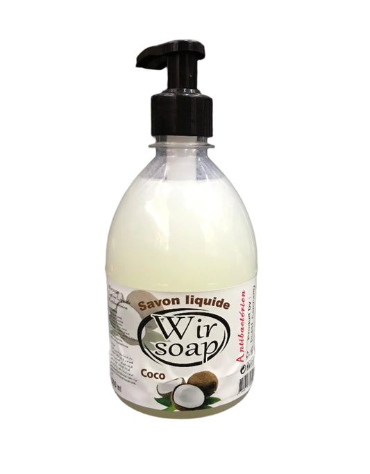 WIR SOAP SAVON LIQUIDE antibactérien 500ml صابون ليكيد اليدين