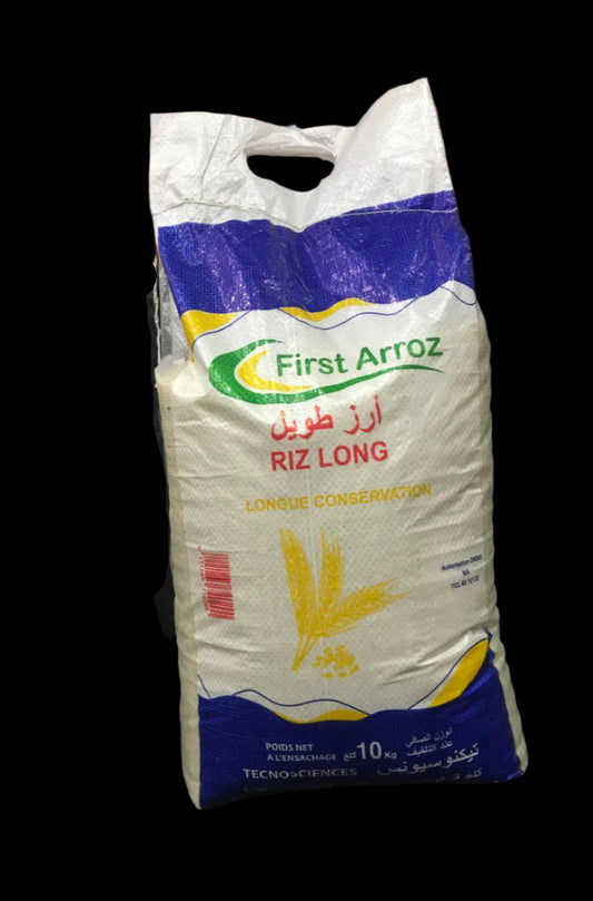 FIRST ARROZ RIZ LONG 10kg ارز طويل