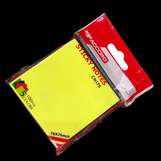 ACCORD STICK NOTE CN175 100pcs 5 colors ستيك نوت