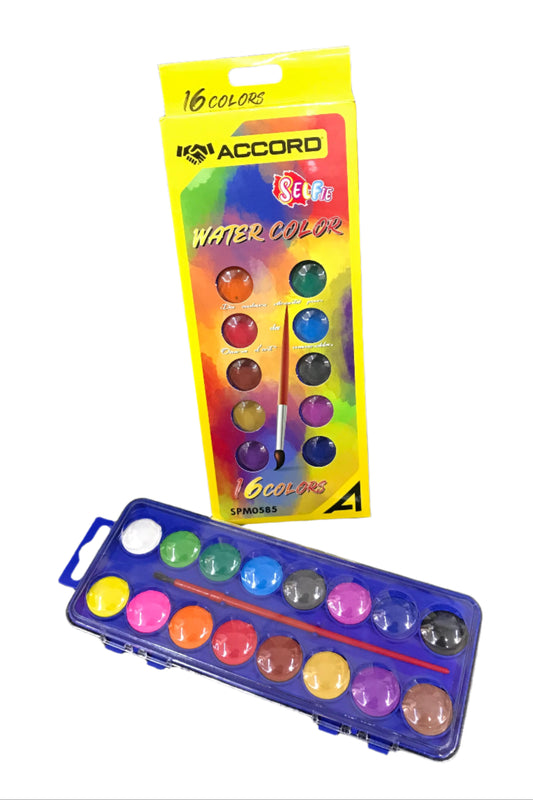 ACCORD SPM0585 16 COLORS (sibagha) صباغة مائية