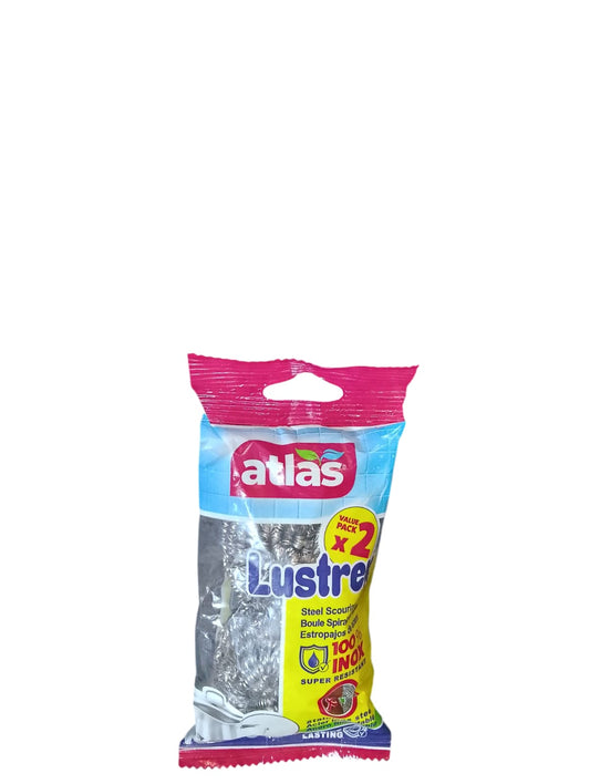 ATLAS acier inoxydable(inox) 2pcs حلفة السلك مقاوم للصدا اطلس