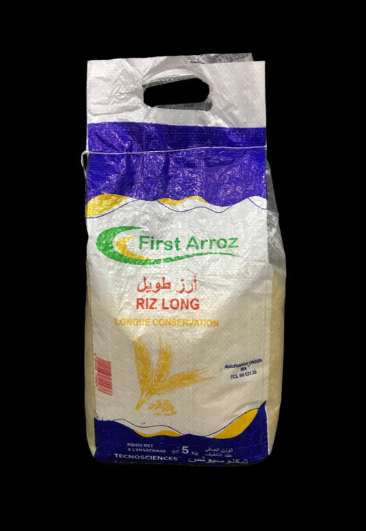FIRST ARROZ RIZ LONG 5kg ارز طويل