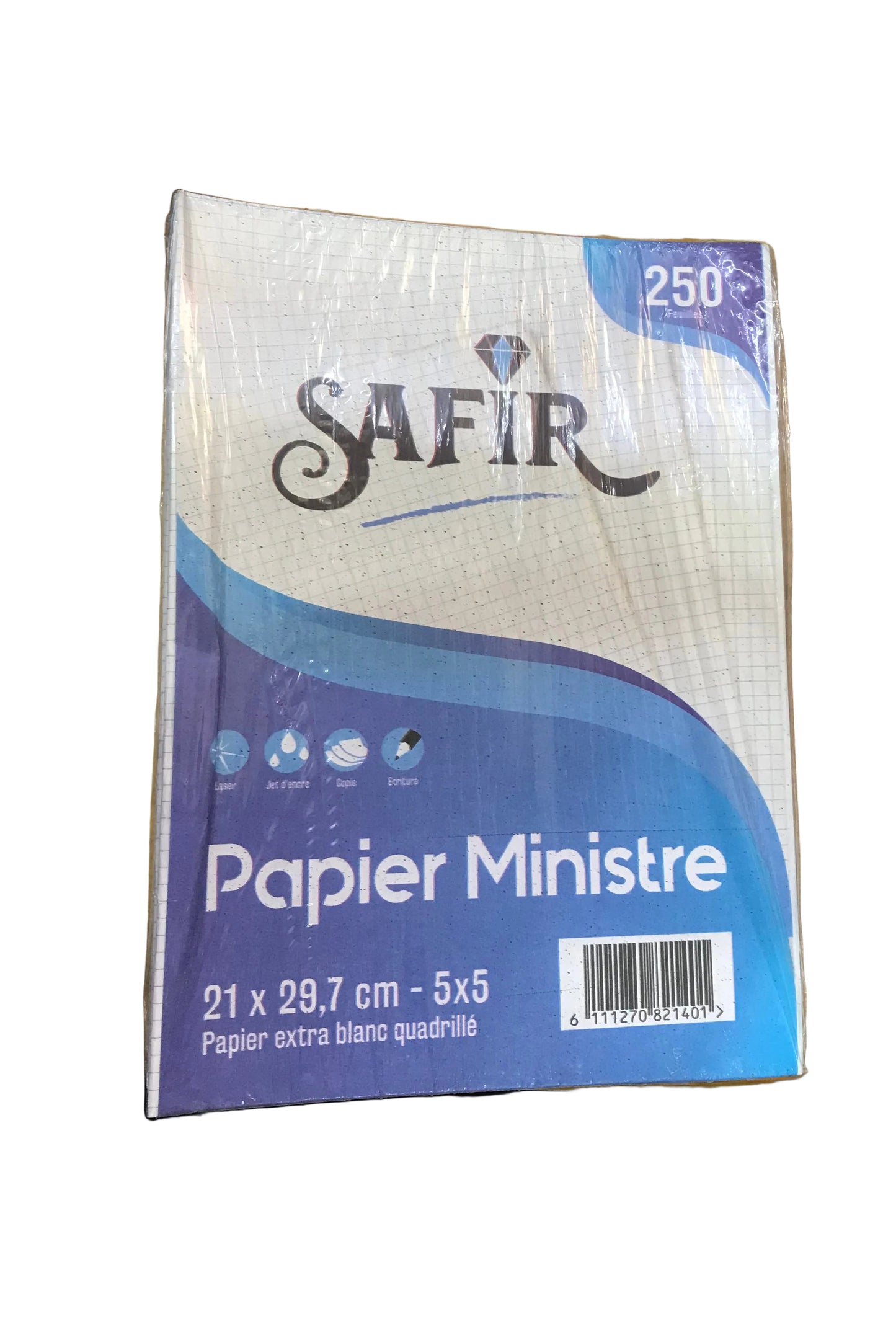 Safir papier  ministre 250 A4  بابي مينيستر