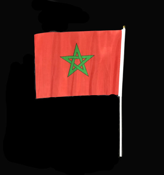 Drapeau maroc moyen راية المغرب متوسطة