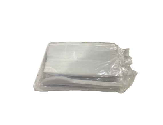 COUTEAU PLASTIQUE 100pcs سكين بلاستيك (موس بلاستيك )