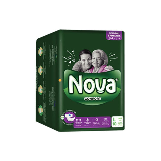 nova couche adulte 9pcs نوفا كوش عجزة