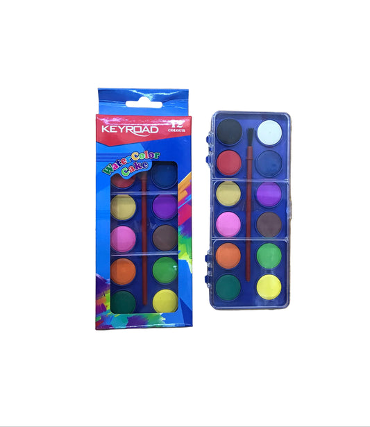 Keyroad aquarelle 12 couleurs KR1877 صباغة مائية