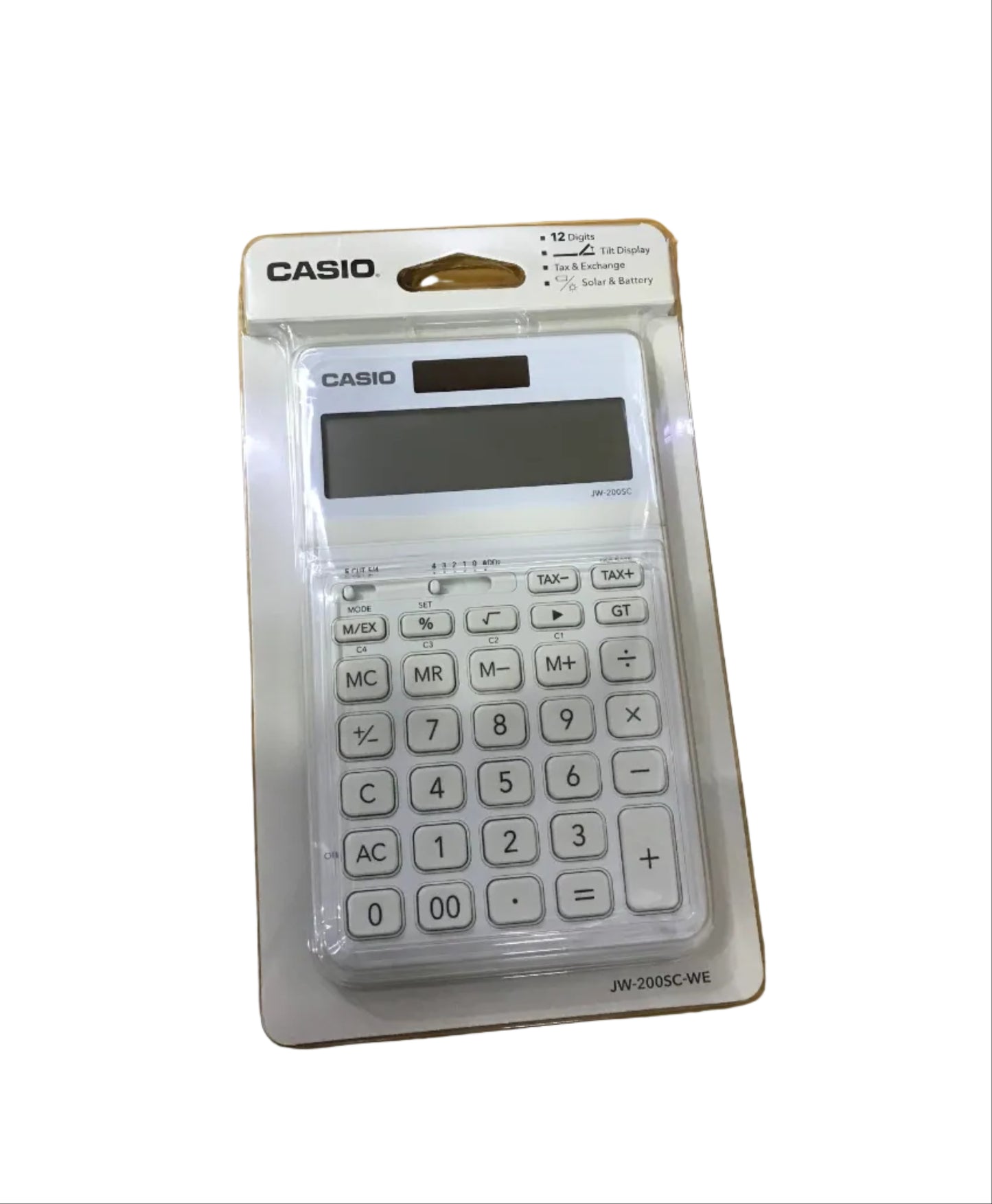 DELI calculatrice casio JW-200SC-GY آلة حاسبة