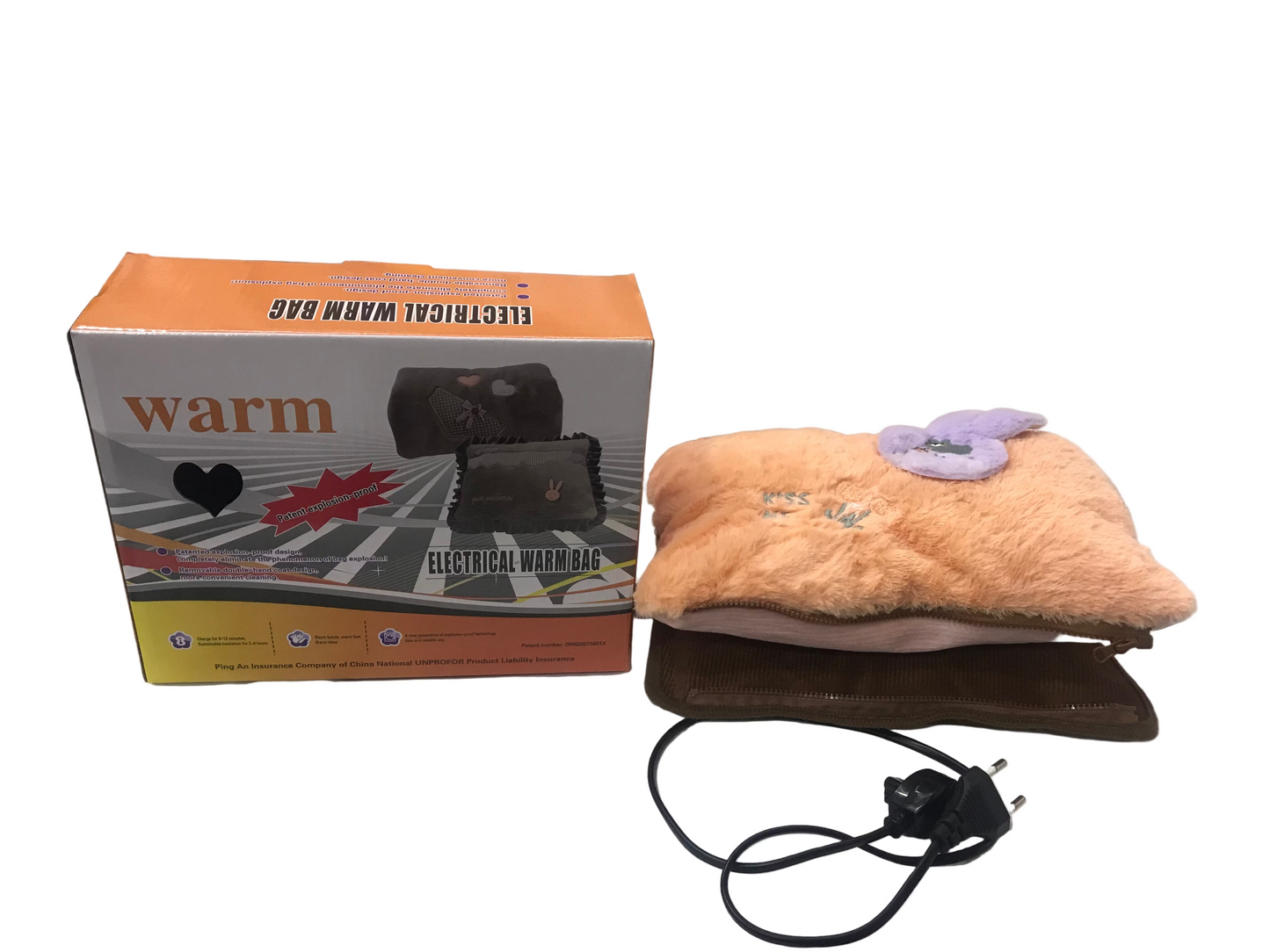 Warm bouillotte électrique 12h حافظة الماء الساخن كهربائية (بيوط ضو غليظة)