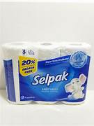 SELPAK papier essuie-tout 3 rouleaux بابي كوزين