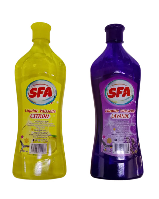 SFA LIQUIDE VAISSELLE CITRON ET LAVANDE 750ML ليكيد صابون الاواني
