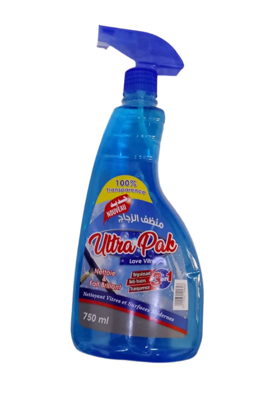 ULTRA PAK LAVE VITRE 750ML منظف الزجاج