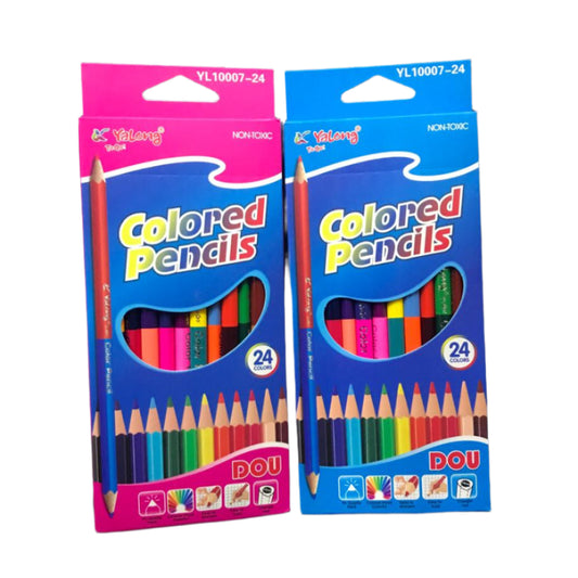 YALONG YL10007 COULEURS DUO (double téte) 24couleurs ملونات زوج ريوس