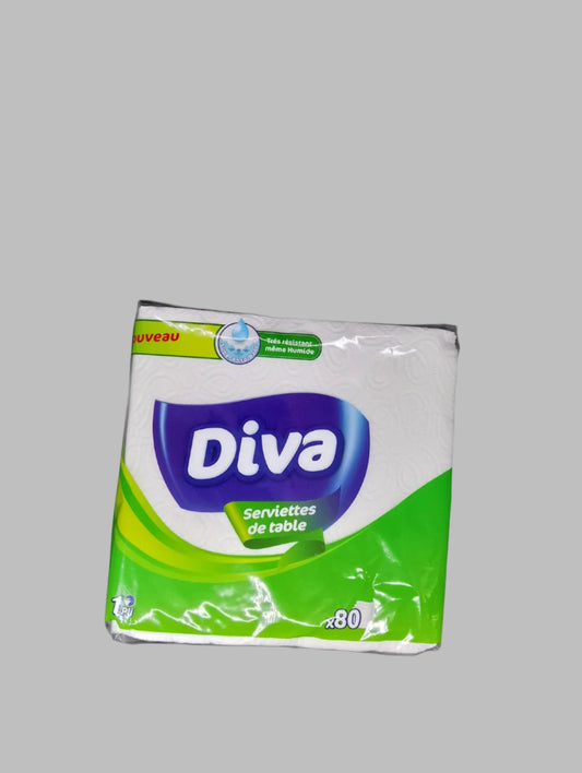 Diva serviette 80u سرفيات