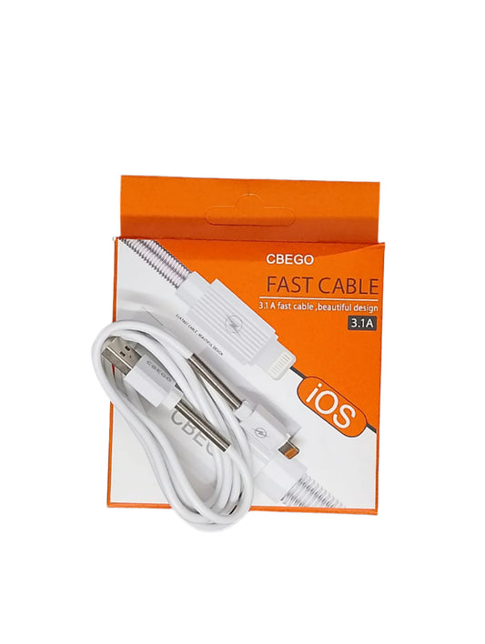 cbego cable rapide iphone 3,1A كابل للشحن السريع