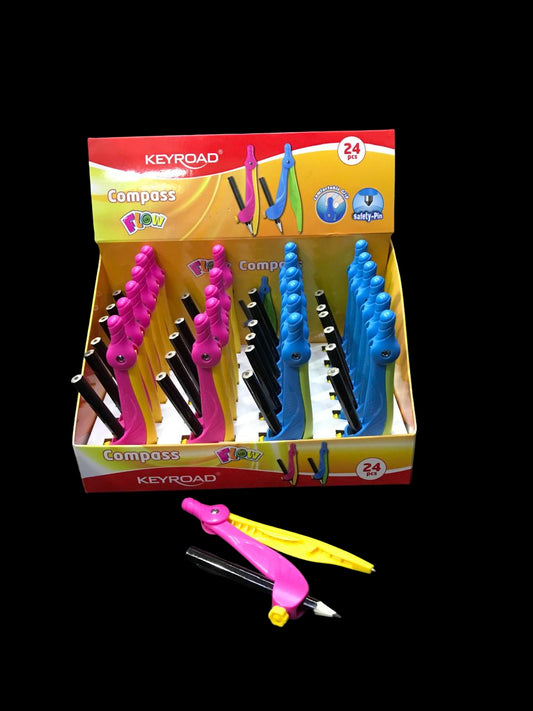 KEYROAD COMPAS KR971649 24pcs كومبا بركار