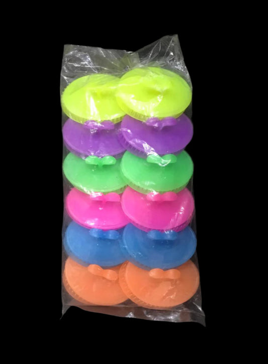 BROSSE CHEVEUX 24pcs مشطة بروصة الشعر
